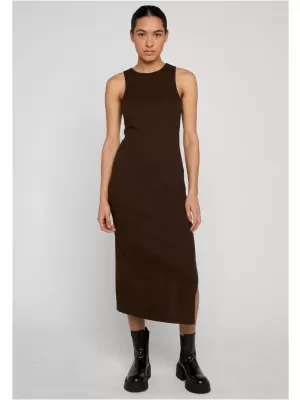 Dámské šaty URBAN CLASSICS TB8276 BROWN