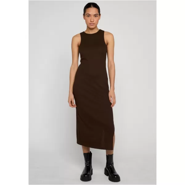  Dámské šaty URBAN CLASSICS TB8276 BROWN 