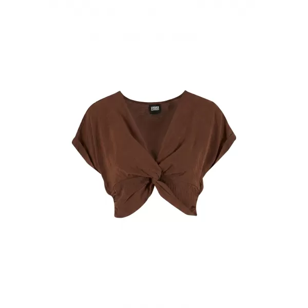  Dámský top URBAN CLASSICS TB8277-21859 CINNAMON BROWN 