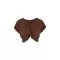 Dámský top URBAN CLASSICS TB8277-21859 CINNAMON BROWN