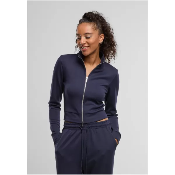  Dámská tepláková bunda URBAN CLASSICS TB8135-00155 NAVY 