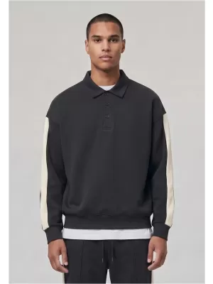 Pánská triko s límečkem URBAN CLASSICS TB8595-00007 BLACK