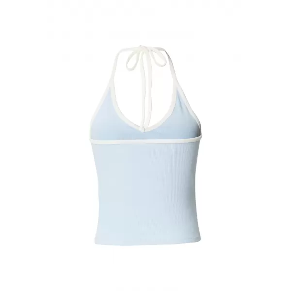  Dámský top URBAN CLASSICS TB8352-21550 FREEZE BLUE 