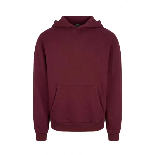  Pánská mikina URBAN CLASSICS TB6750-00606 BURGUNDY 