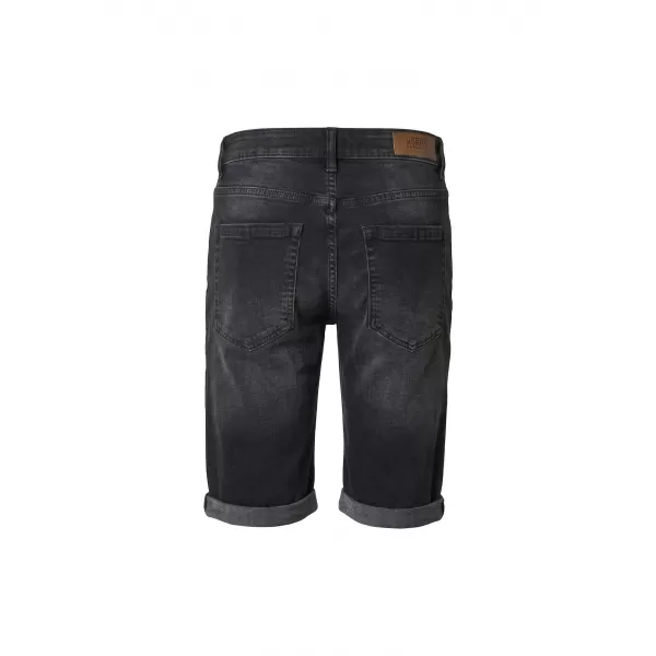  Pánské kraťasy URBAN CLASSICS TB8457 BLACK WASHED 