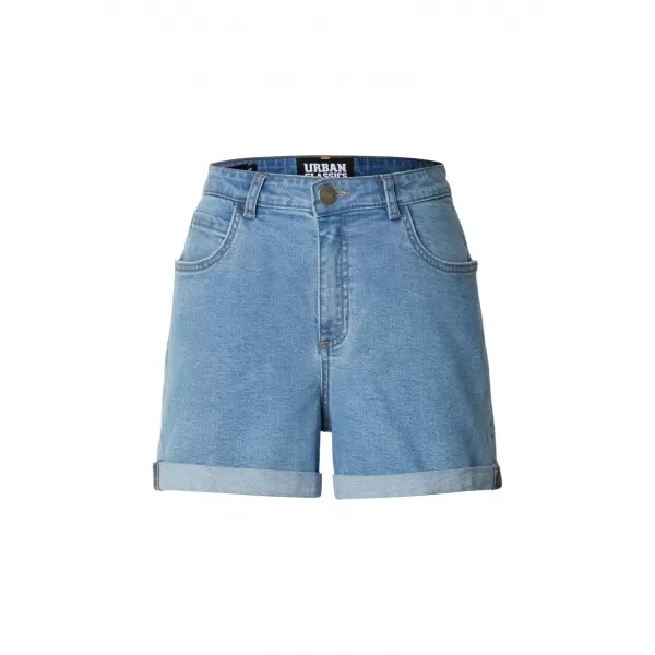  Dámské kraťasy URBAN CLASSICS TB8371 LIGHT BLUE WASHED 