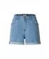 Dámské kraťasy URBAN CLASSICS TB8371 LIGHT BLUE WASHED