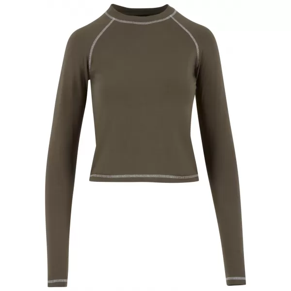  Dámské triko URBAN CLASSICS TB7730 OLIVE 