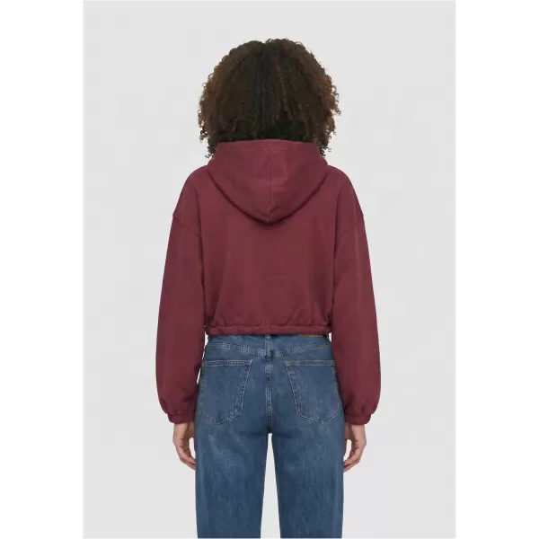  Dámská mikina URBAN CLASSICS TB8635-00606 BURGUNDY 