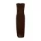 Dámské šaty URBAN CLASSICS TB8183 BROWN