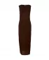 Dámské šaty URBAN CLASSICS TB8183 BROWN
