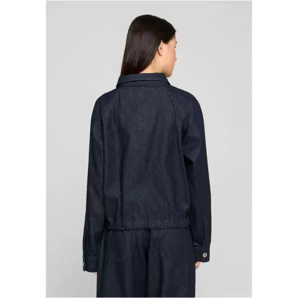  Dámská bunda URBAN CLASSICS TB8295 BLUE RINSED WASHED 