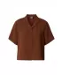 Dámská košile URBAN CLASSICS TB8283-21859 CINNAMON BROWN