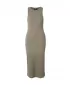 Dámské šaty URBAN CLASSICS TB8276 PALE OLIVE