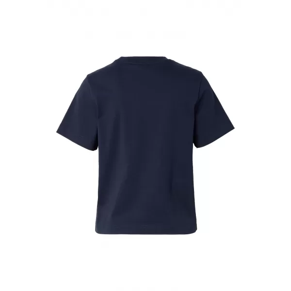  Dámské tričko URBAN CLASSICS TB8574-01641 MIDNIGHT NAVY 