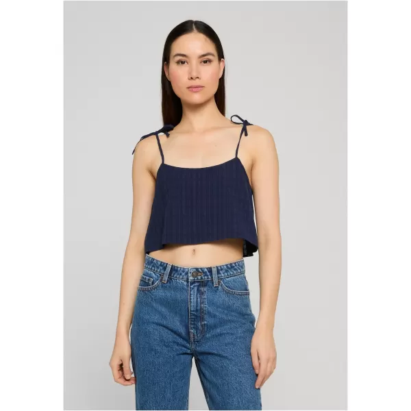  Dámský top URBAN CLASSICS TB8375-00155 NAVY 