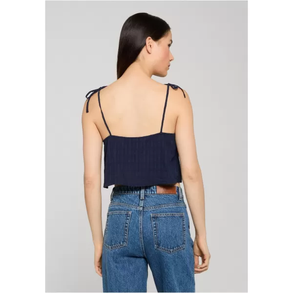  Dámský top URBAN CLASSICS TB8375-00155 NAVY 