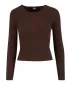 Dámské triko URBAN CLASSICS TB7786 WARM/BROWN