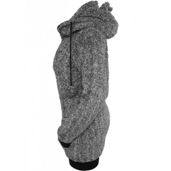  Dámská mikina URBAN CLASSICS TB616 BLACK/WHITE 
