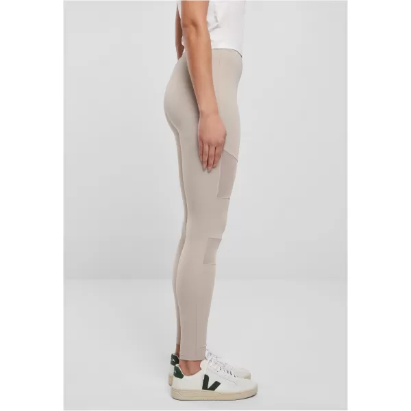  Dámské legíny URBAN CLASSICS TB1174 WARM GREY 