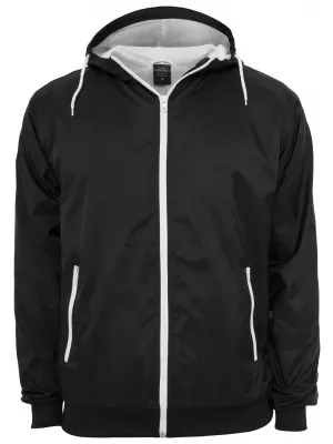 Pánská bunda URBAN CLASSICS TB147 BLACK/WHITE
