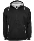 Pánská bunda URBAN CLASSICS TB147 BLACK/WHITE