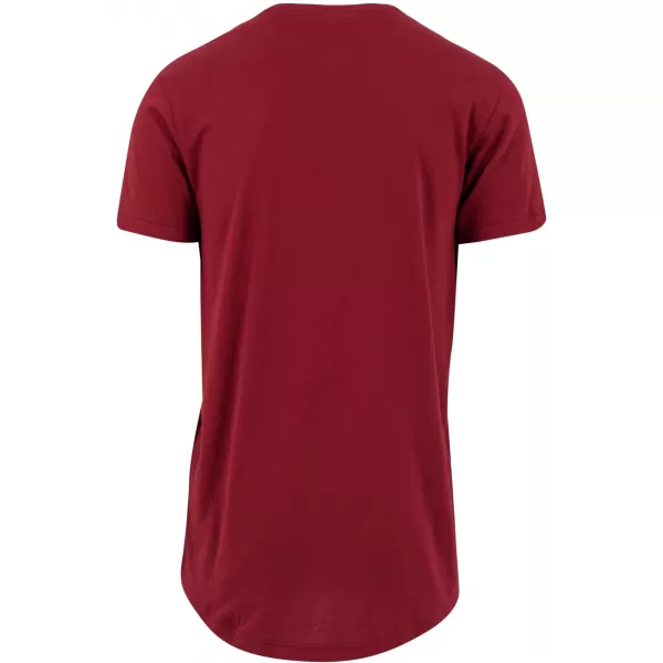  Pánské triko URBAN CLASSICS TB638 BURGUNDY 