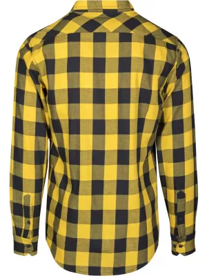 Pánská košile URBAN CLASSICS TB297 BLACK/HONEY