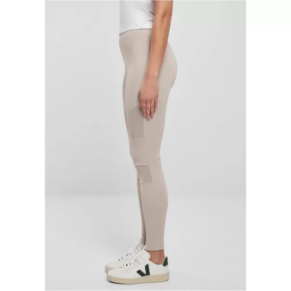  Dámské legíny URBAN CLASSICS TB1174 WARM GREY 