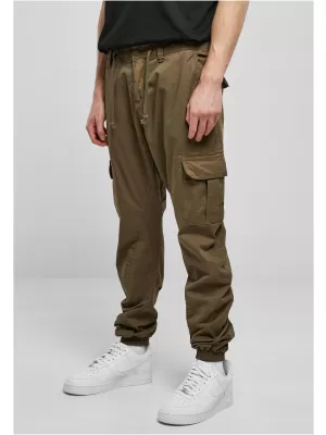 Pánské kalhoty URBAN CLASSICS TB1268 OLIVE