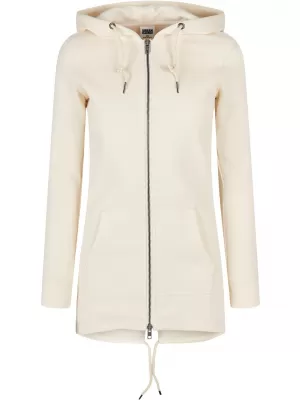 Dámská mikina URBAN CLASSICS TB1075 WHITE/SAND