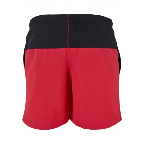  Pánské kraťasy URBAN CLASSICS TB1026 BLACK/RED 