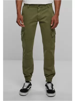 Pánské kalhoty URBAN CLASSICS TB1435 OLIVE