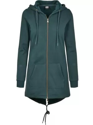 Dámská mikina URBAN CLASSICS TB1075 BOTTLE GREEN