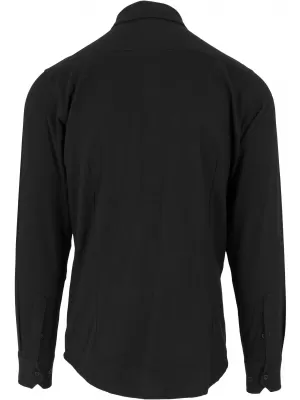 Pánská košile URBAN CLASSICS TB297 BLACK/BLACK