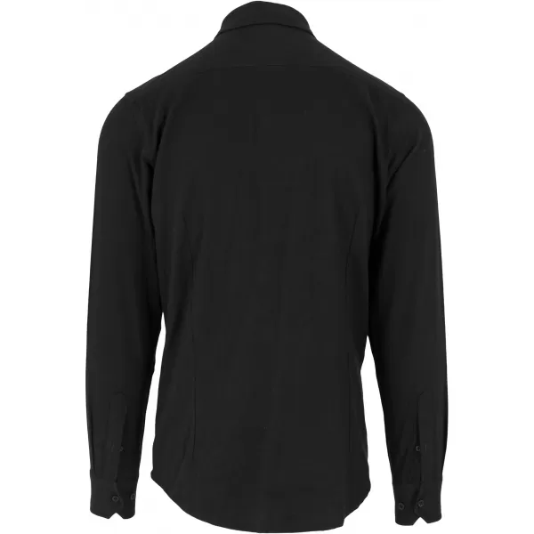  Pánská košile URBAN CLASSICS TB297 BLACK/BLACK 
