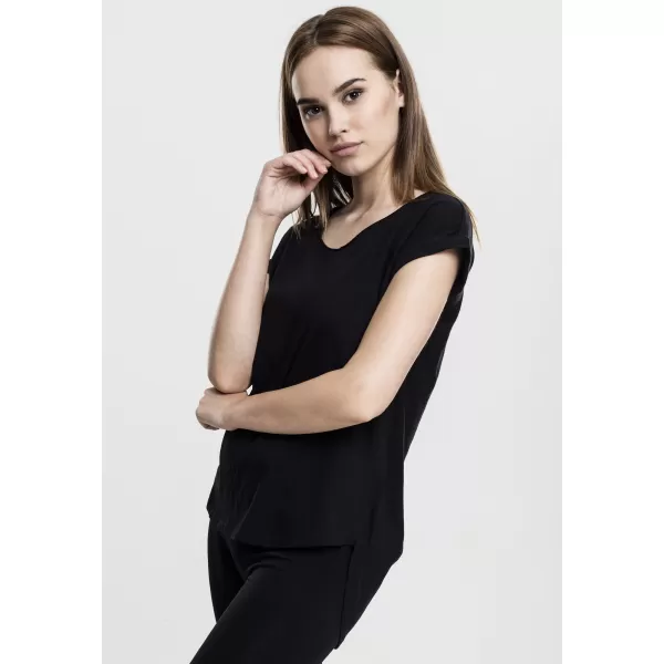  Dámské triko URBAN CLASSICS TB1186 BLACK 