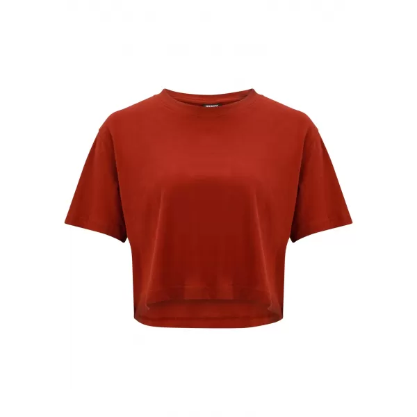  Dámské triko URBAN CLASSICS PP1555 WHITE/RUSTY 