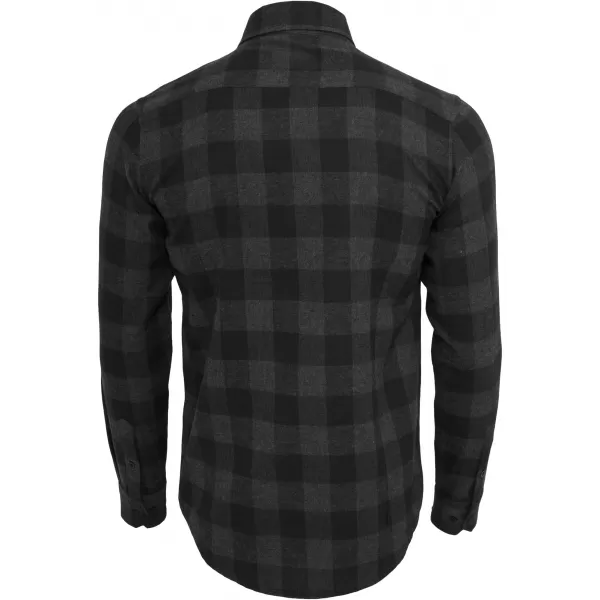  Pánská košile URBAN CLASSICS TB297 BLACK/CHARCOAL 