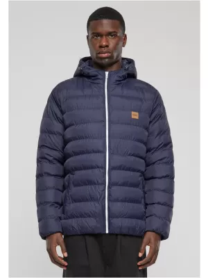 Pánská bunda URBAN CLASSICS TB863 NAVY/WHITE/NAVY