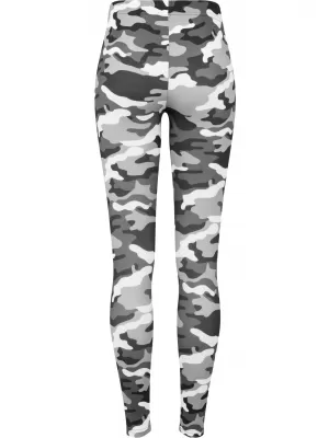 Dámské legíny URBAN CLASSICS TB1331 SNOW CAMO