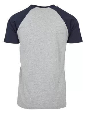 Pánské triko URBAN CLASSICS TB639 GREY/NAVY