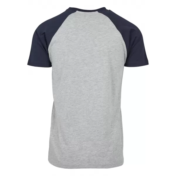  Pánské triko URBAN CLASSICS TB639 GREY/NAVY 