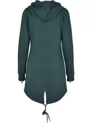 Dámská mikina URBAN CLASSICS TB1075 BOTTLE GREEN