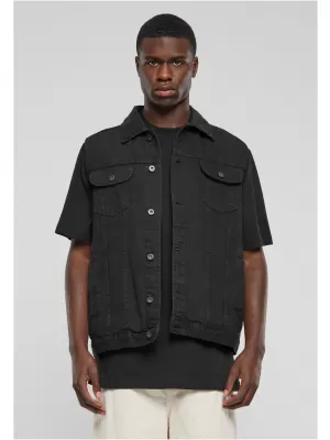 Pánská vesta URBAN CLASSICS TB514 BLACK DARK