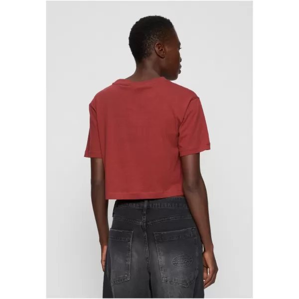  Dámské triko URBAN CLASSICS PP1555 WHITE/RUSTY 