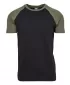 Pánské triko URBAN CLASSICS TB639 BLACK/OLIVE