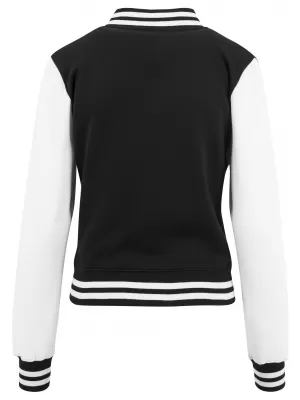 Dámská bunda URBAN CLASSICS TB218 BLACK/WHITE