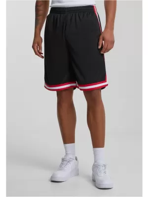 Pánské kraťasy URBAN CLASSICS TB243 BLACK/RED/WHITE
