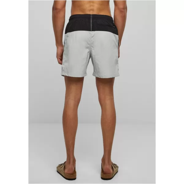  Pánské kraťasy URBAN CLASSICS TB1026 LIGHT ASPHALT/BLACK 